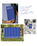 The Capri Suite | Editable Canva Wedding Stationery Template